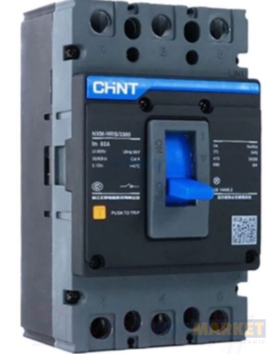Chint 131369 3X250A 36KA GNXM-250S Sabit Komp Şalter