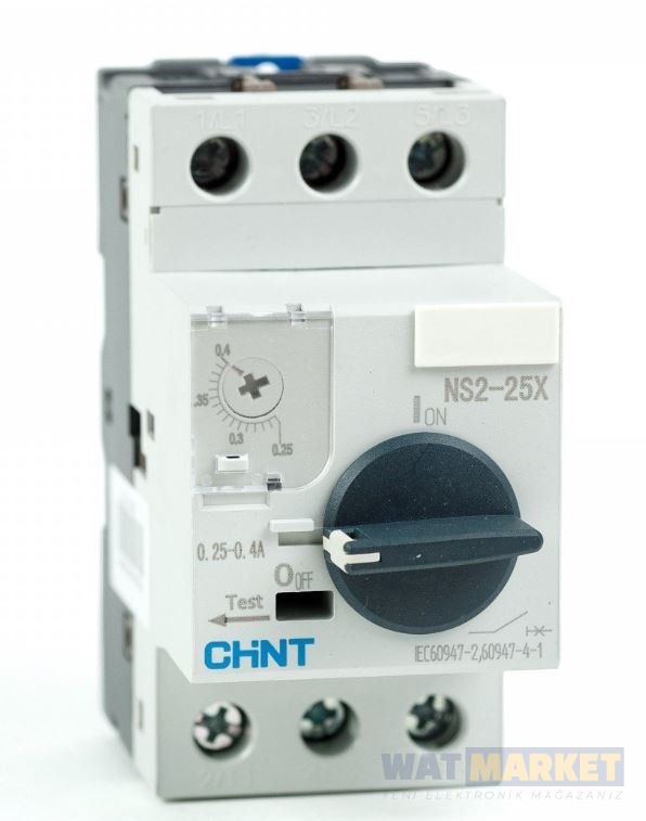 CHİNT - 495181 1-1.6A 100Ka Ns2-25X Mot Kor Şalteri
