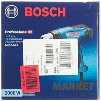 Bosch Professional GHG 20-63 Sıcak Hava Tabancası