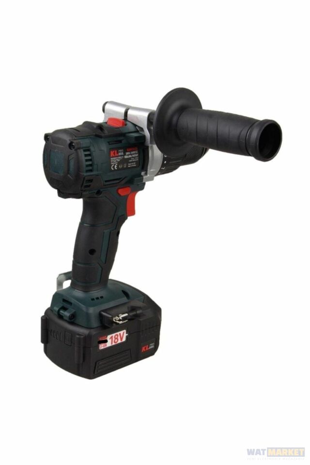 Klnm18b-50 18 Volt Çift Akülü Kömürsüz Profesyonel Şarjlı Matkap