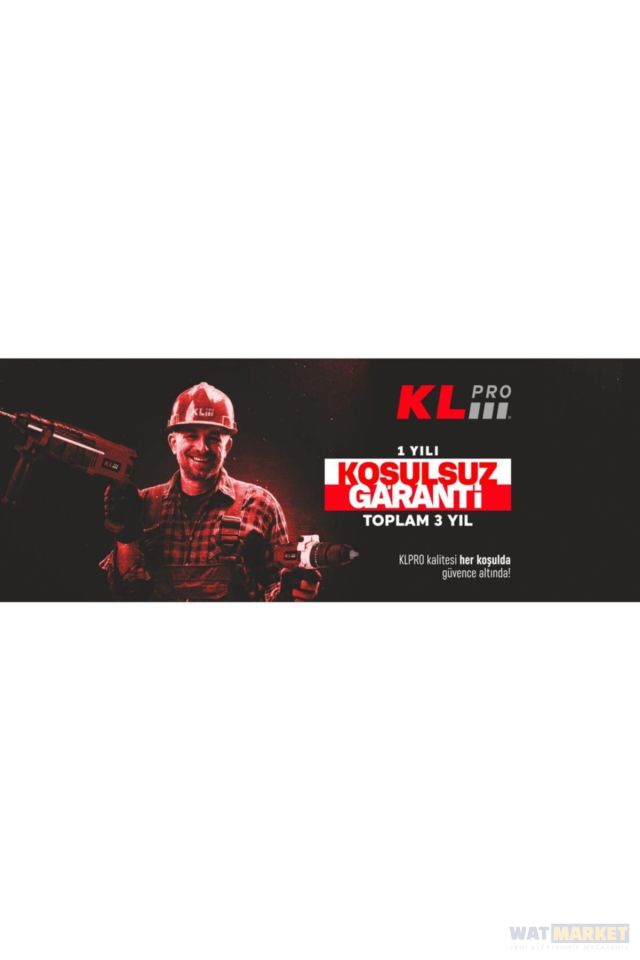 Klnm18b-50 18 Volt Çift Akülü Kömürsüz Profesyonel Şarjlı Matkap