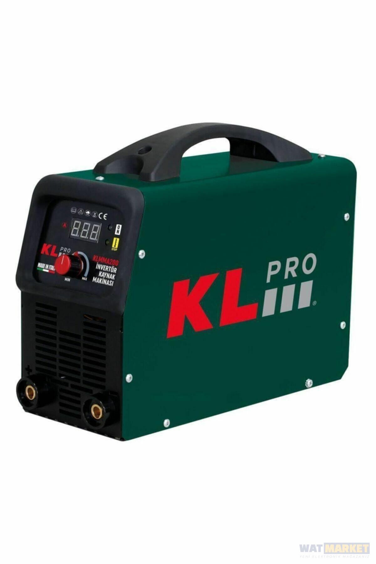Kl Pro Kaynak Makinesi Inverter 200 Amper Klmma200