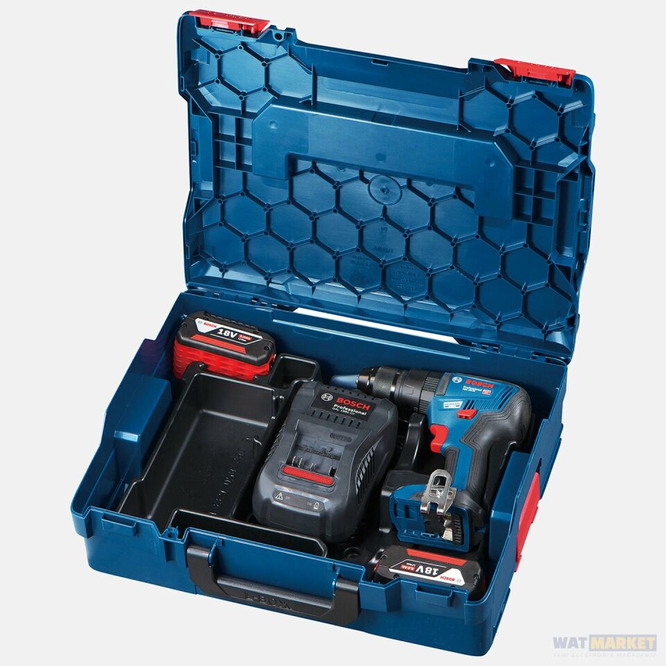 Bosch Professional Gsb 18v-50 Akülü Darbeli Vidalama 18W 5AH - 06019H5101