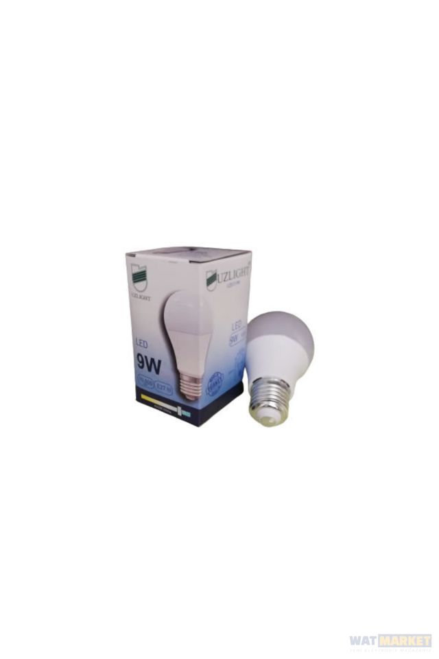 9W LED AMPUL 5 Adet 6500k Beyaz Işık