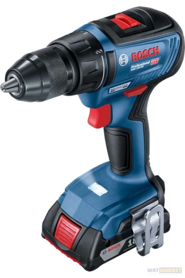 Gsr 18v-50 Professional Kömürsüz Akülü Vidalama Matkap Çift Akülü Çantalı