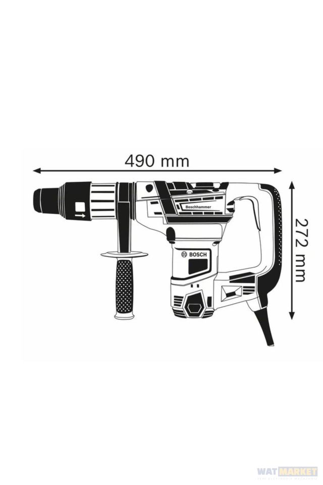 GBH 5-40 D Kırıcı Delici 6.8 Kg