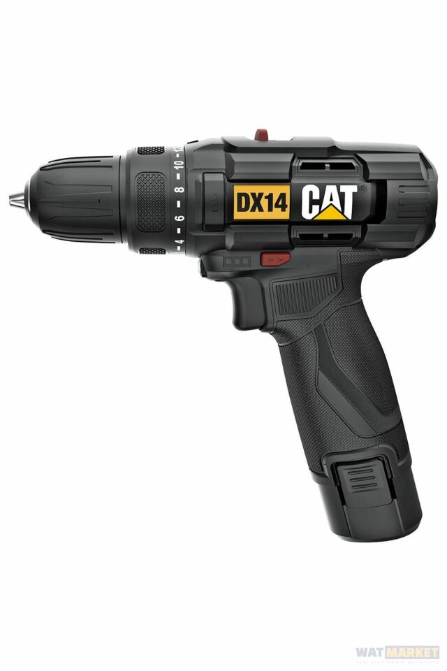 CAT DX14 12Volt/2.0Ah Li-ion Profesyonel Şarjlı Matkap