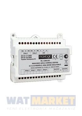 Mavili Maxlogic – ML-1361 – Akıllı adresli sistem röle kontrol modülü, 1 çıkış