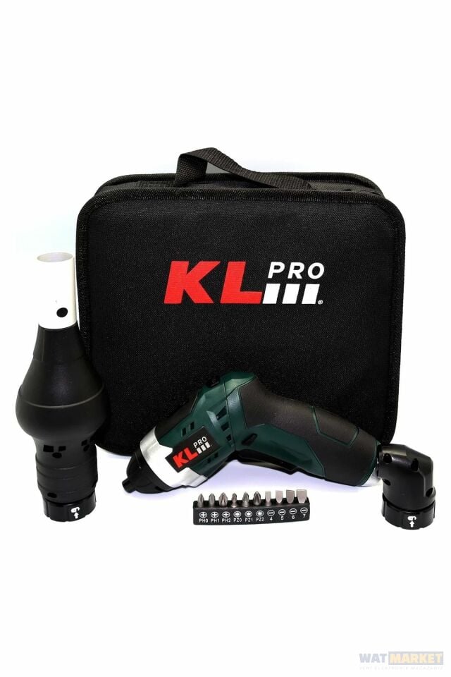 Klnm3413 3.6volt /1,3ah Li-ion Şarjlı Tornavida Köşe Adaptörü Barbekü Aparatı