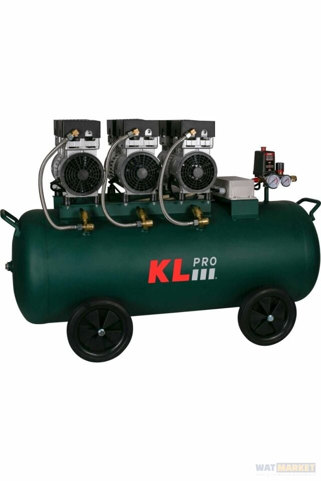 Klk103S 3HP 100Lt 8Bar Sessiz Hava Kompresörü