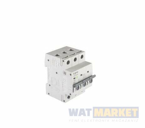 Sigma (6SM340C) SND6000 6kA 3P C40 OTOMATİK SİGORTA