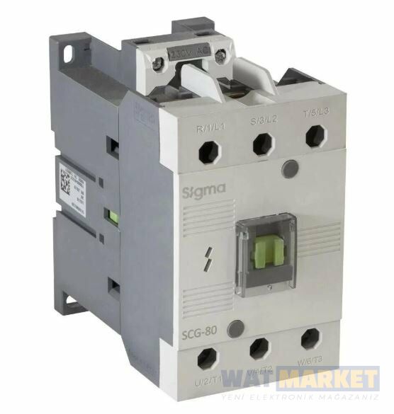 Sigma Scg095230 95a 45kw Kontaktör 230vac