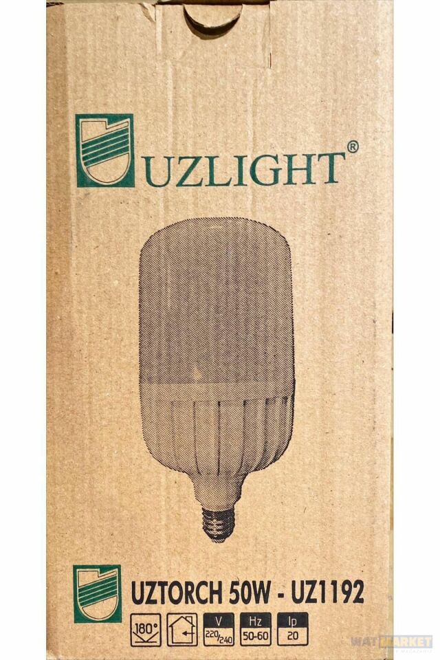 Uzlight 50W Torch Beyaz Işık Led Ampul