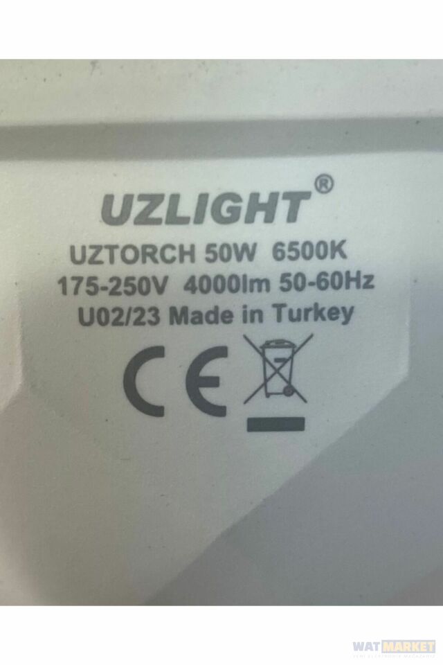 Uzlight 50W Torch Beyaz Işık Led Ampul