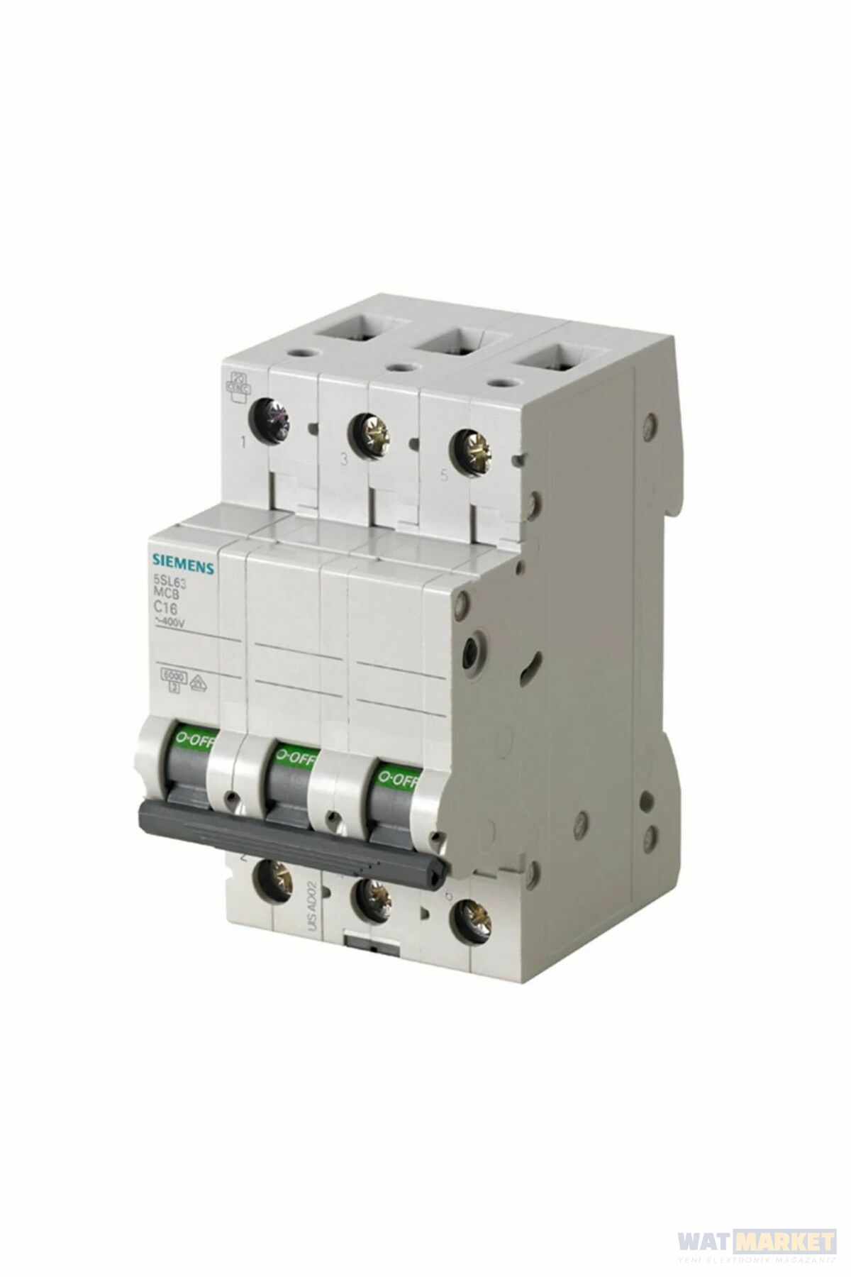 Otomatik Sigorta 5SL6316-7YA C Tipi 3x16Amper 6Ka Siemens