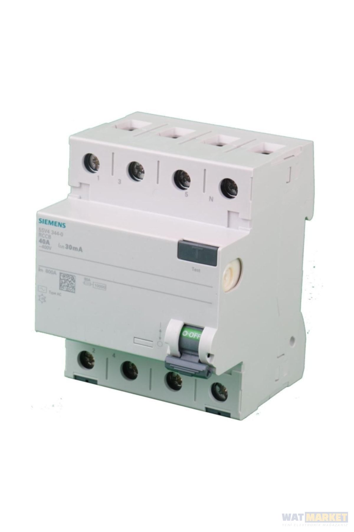 5SV5342-6 Atipi Kaçak Akım Koruma Rölesi 25a 400v 30ma..