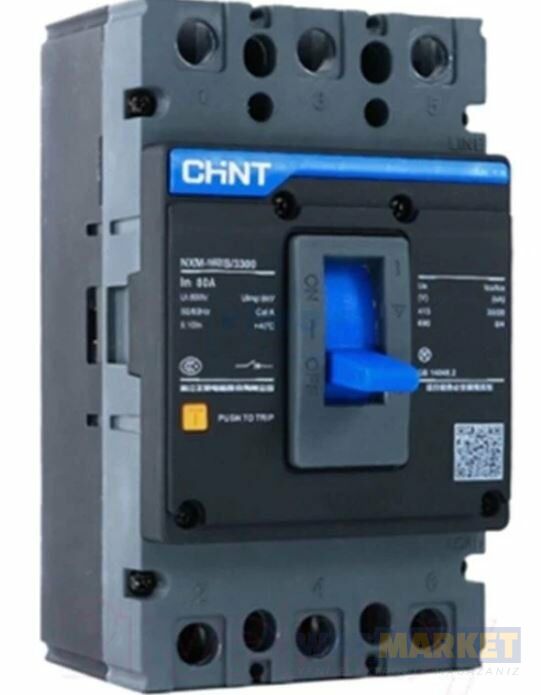 Chint 131363 3X125A 25KA GNXM-125S Sabit Kompakt Şalter