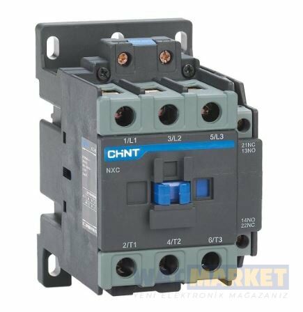 Chint Nxc-50 22KW 50A Yardımcı Kontaklı 3 Kutup Ac-3 Kontaktör 925986
