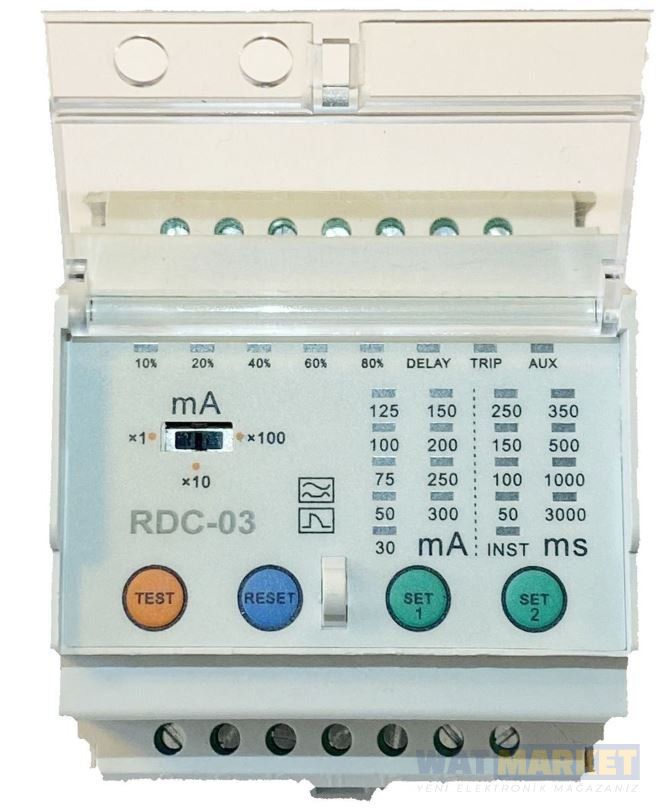 Chint (500841) RDC-03 Serisi 0,03A-30A 1NA/1NK, Toroid Röle