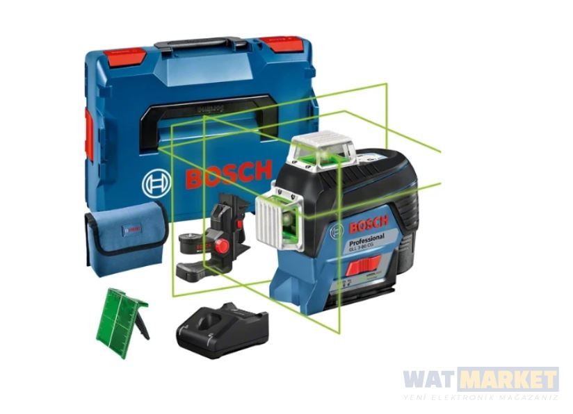 BOSCH GLL 3-80 CG L-Boxx + BM 1